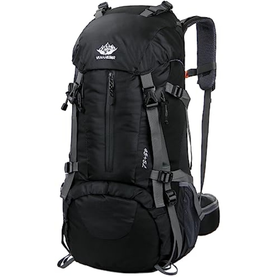 Rain Cover Backpack - 50L Hiking Backpack Men Camping Backpack