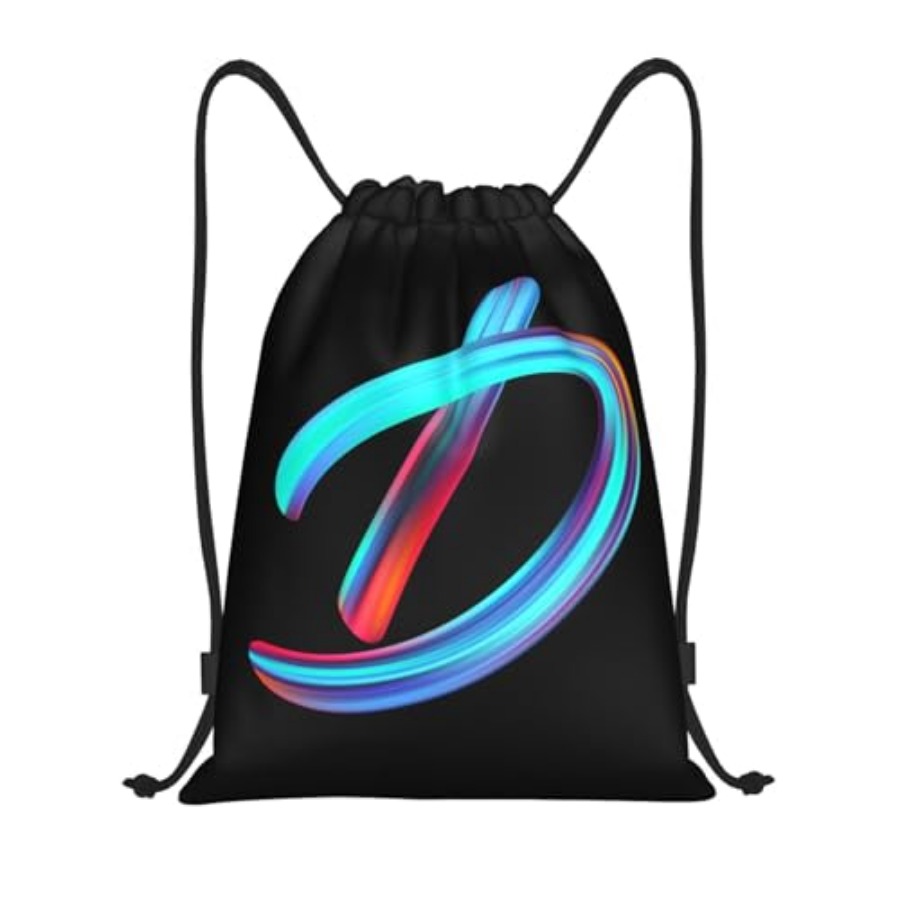 Drawstring Gym Bag - Drawstring Bags Initial Drawstring Backpack Sackpack