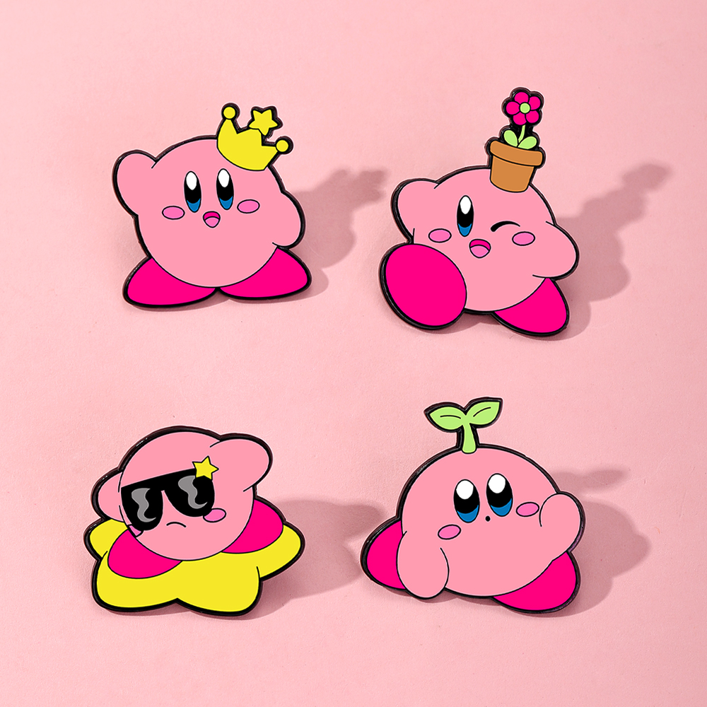 4pcs Kirby Enamel Lapel Pins S - đánh giá và giá Fashion Backpack Women