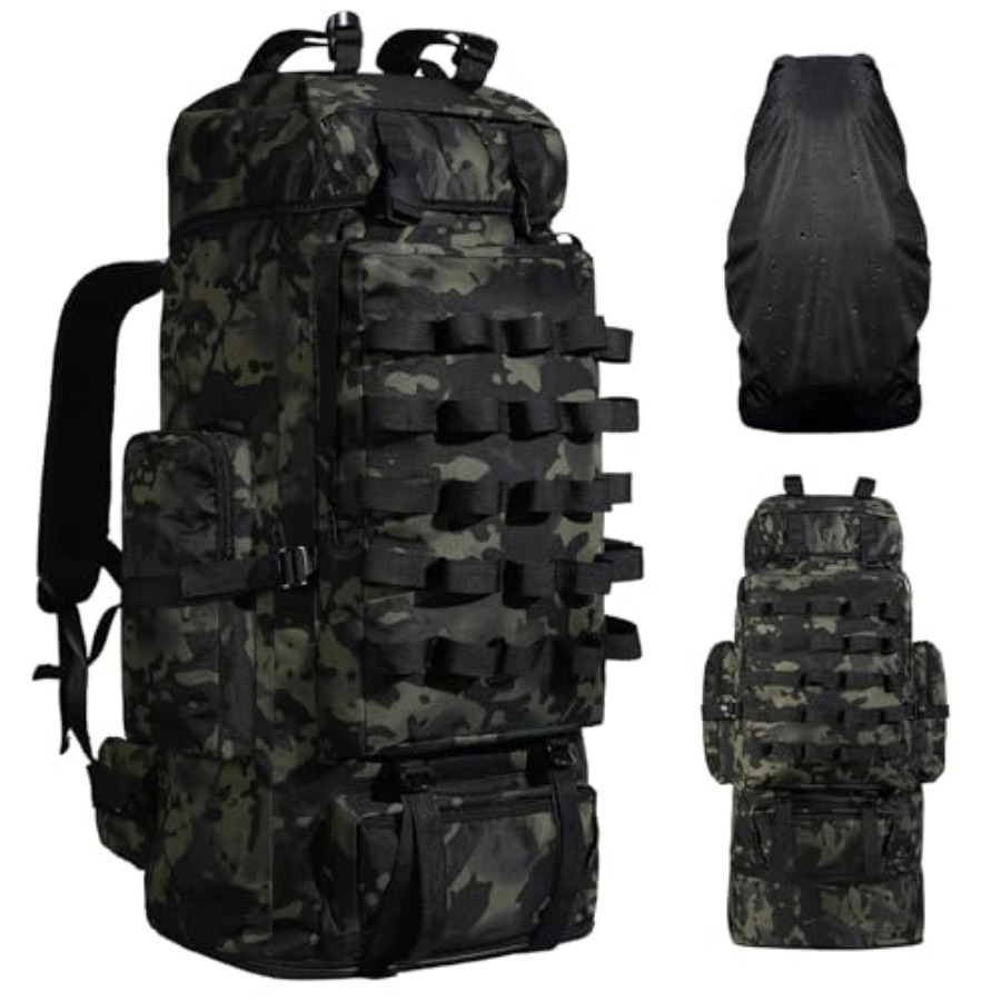 70L/100L Camping Hiking Backpa - đánh giá và giá Hiking Backpack Waterproof