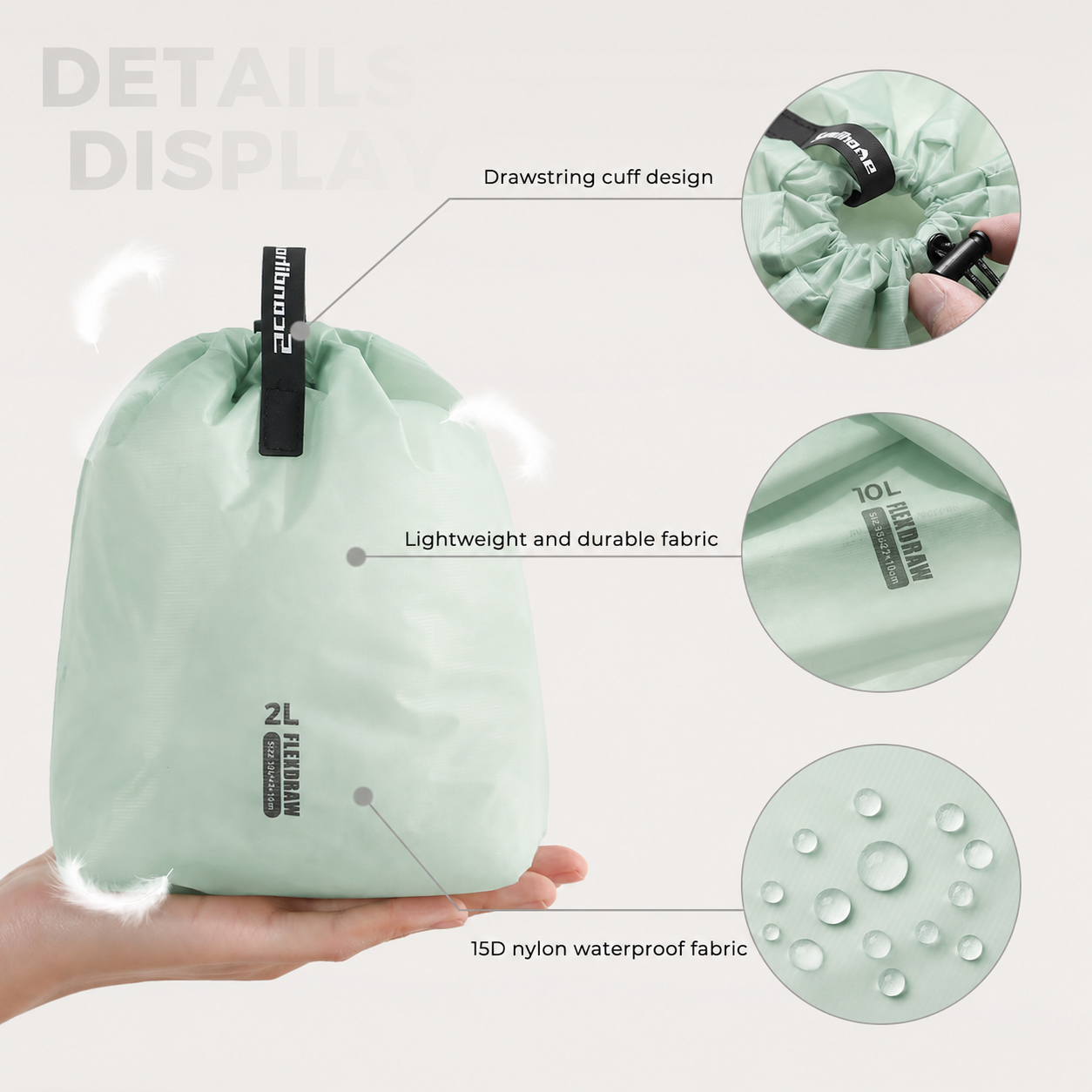 Large Capacity Waterproof Stor - đánh giá và giá Hiking Backpack Waterproof