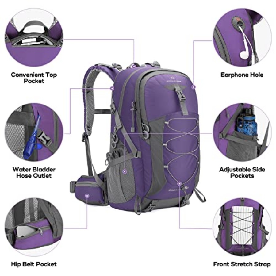 Hiking Backpack, Camping Backp - đánh giá và giá Hiking Backpack Waterproof