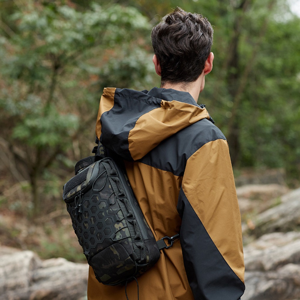 Outdoor Port Bag Pack Tactical - đánh giá và giá Sling Backpack Shoulder