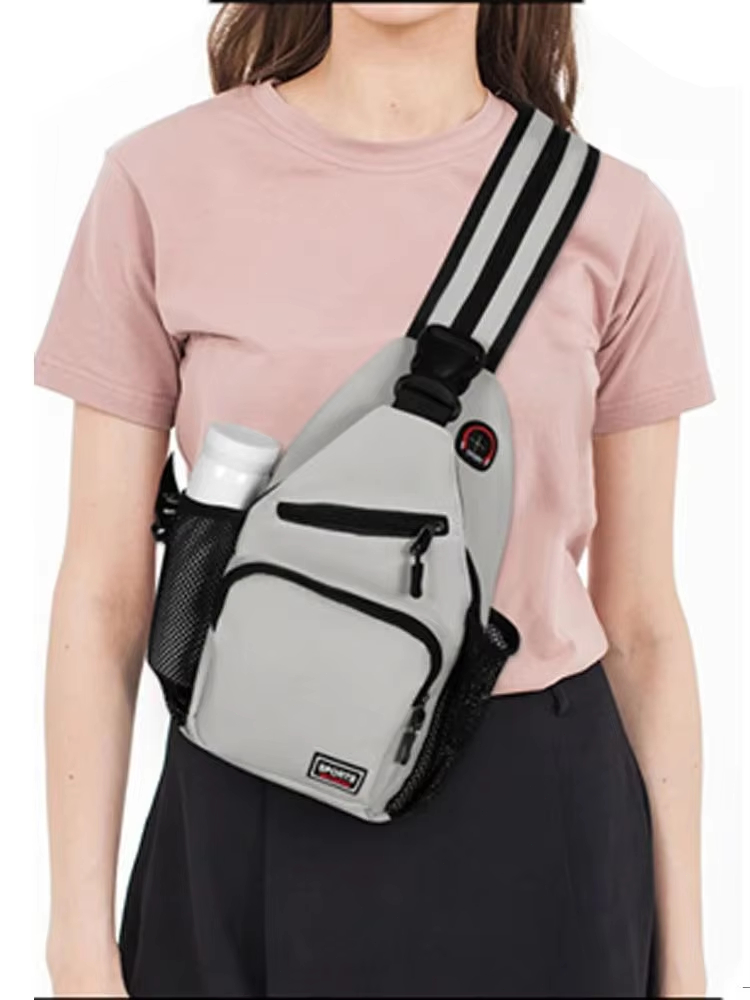 Multi-pocket Casual Chest Bag  - đánh giá và giá Sling Backpack Shoulder