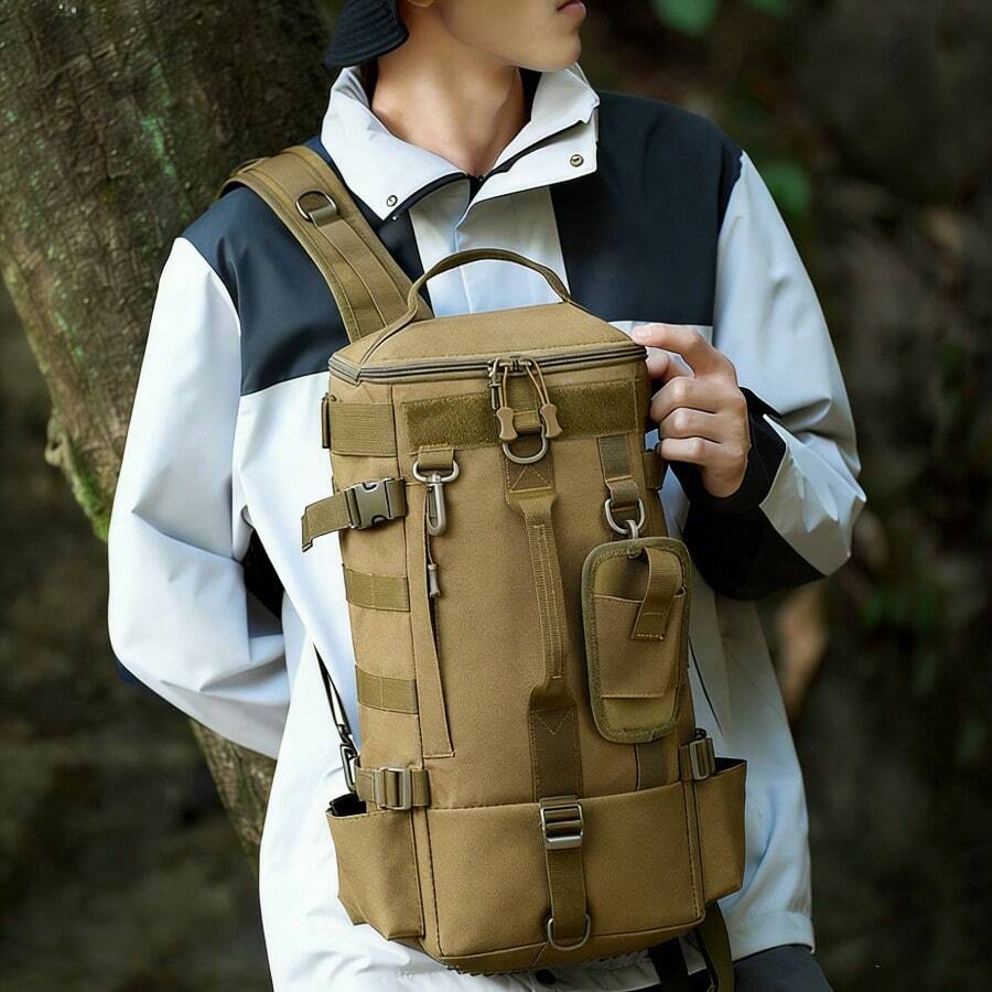 Large Capacity Tactical Backpa - đánh giá và giá Hiking Backpack Waterproof