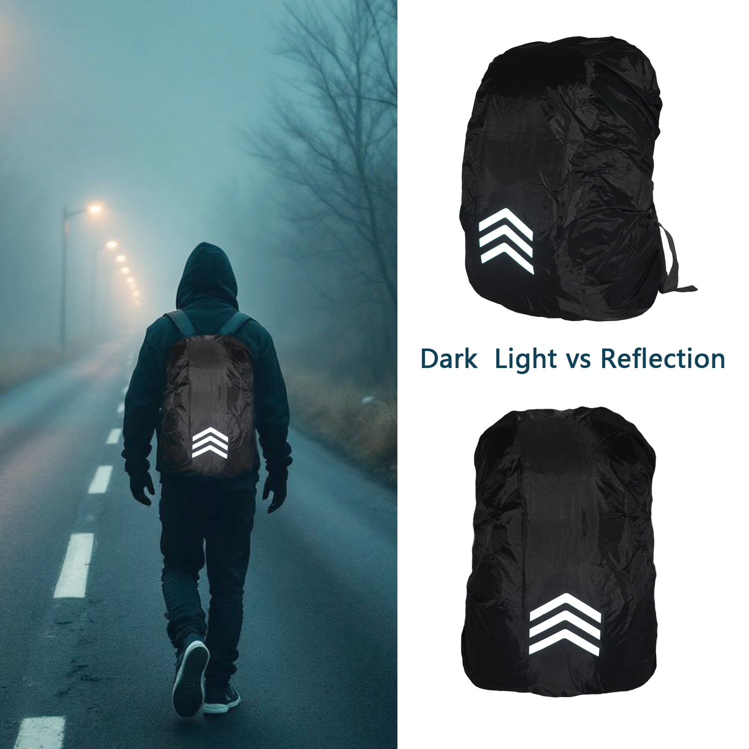 10-55L Waterproof Backpack Cas - đánh giá và giá Rain Cover Backpack