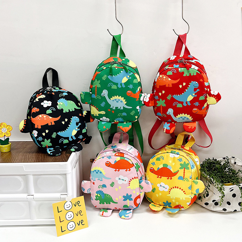 Cute Children Bag Cartoon Dino - đánh giá và giá Travel Backpack Anti Theft