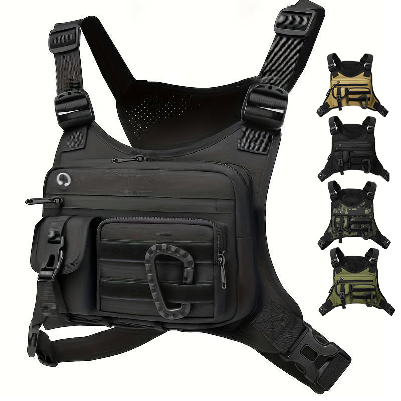 Outdoor Sports Chest Bag Vest  - đánh giá và giá Rucksack Military Style