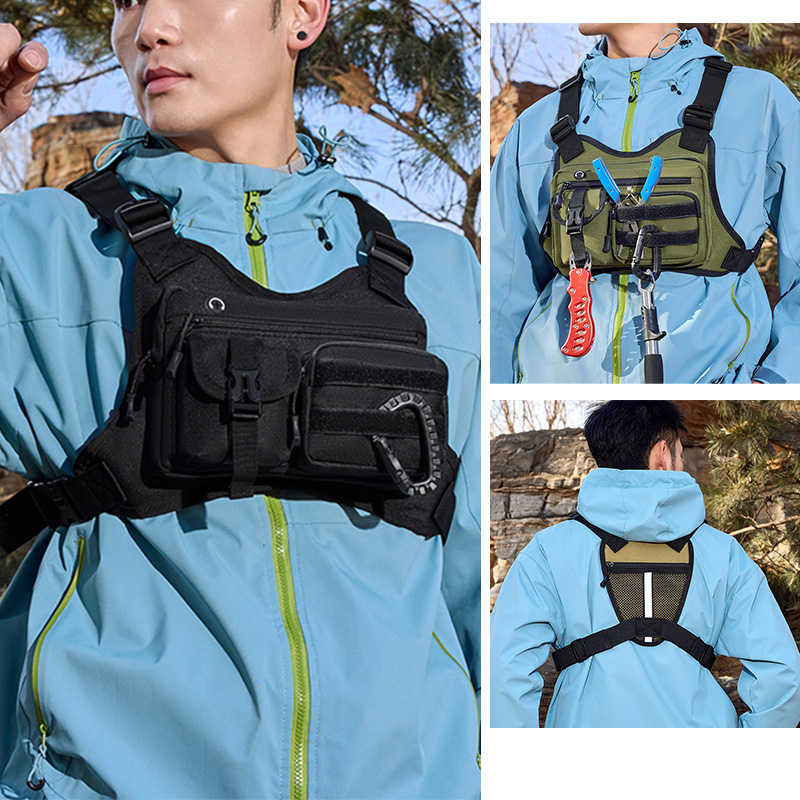 Outdoor Sports Chest Bag Vest  - đánh giá và giá Rucksack Military Style