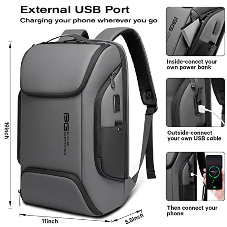 Business Laptop Smart backpack - đánh giá và giá Laptop Backpack 15.6