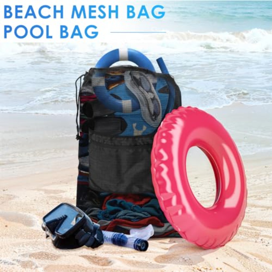 Drawstring Bag Heavy Duty Mesh - đánh giá và giá Drawstring Gym Bag