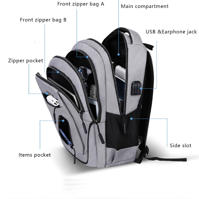 Large Capacity Backpack Men La - đánh giá và giá School Backpack Teen