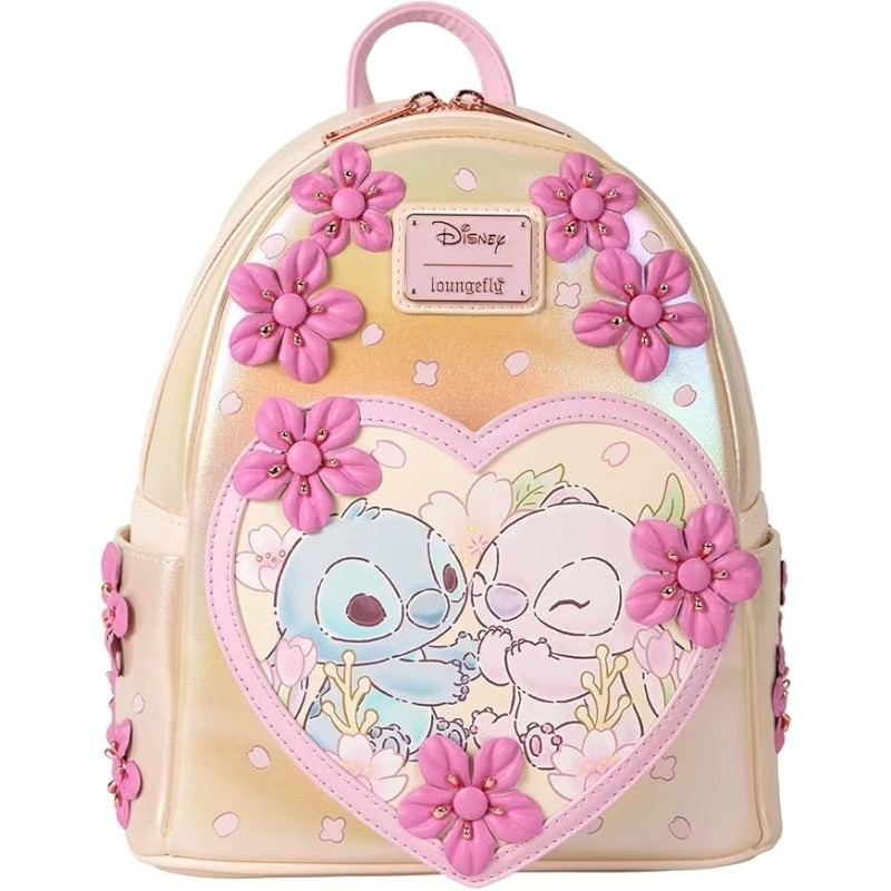 Stitch & Angel Cherry Blossom  - đánh giá và giá Mini Backpack Purse