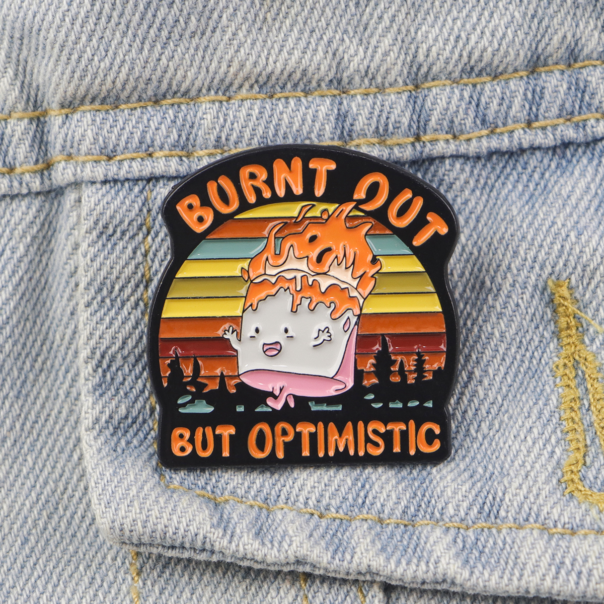 Fire Badges Enamel Pin Brooche - đánh giá và giá Fashion Backpack Women