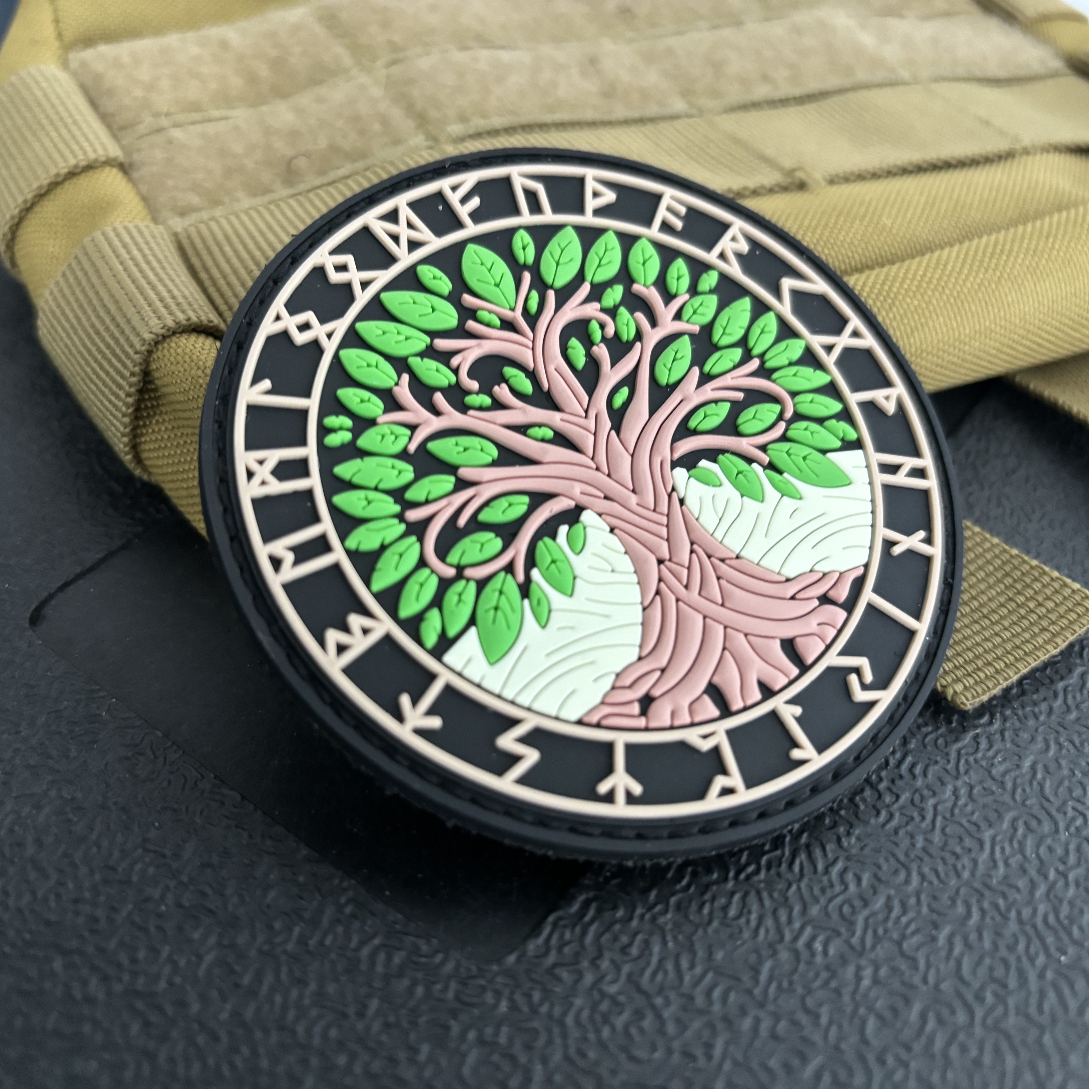 Yggdrasil Viking Totem PVC Pat - đánh giá và giá Urban Backpack Tactical