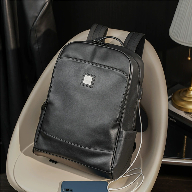 Man's PU Leather Backpack Exec - đánh giá và giá Leather Backpack Vintage