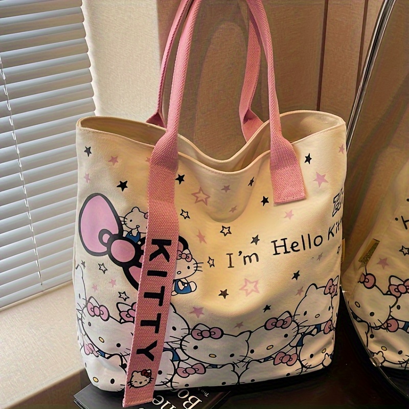 Hello Kitty Large Capacity Sho - đánh giá và giá Canvas Backpack Casual