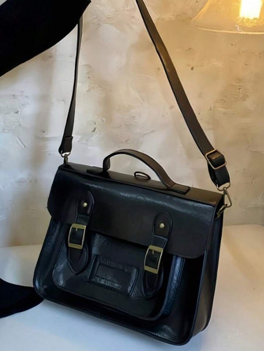 Retro British Style Satchel Ba - đánh giá và giá Leather Backpack Vintage