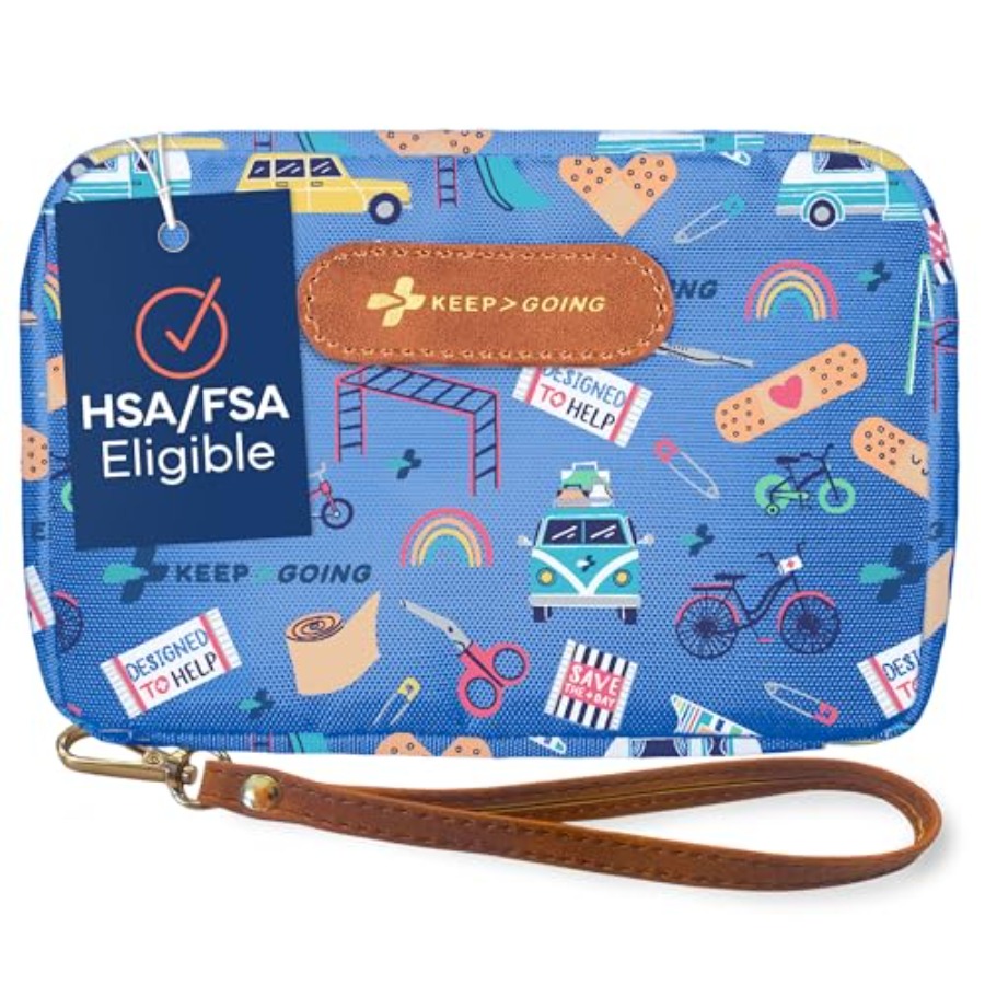 KeepGoing Travel First Aid Kit - đánh giá và giá Mini Backpack Purse