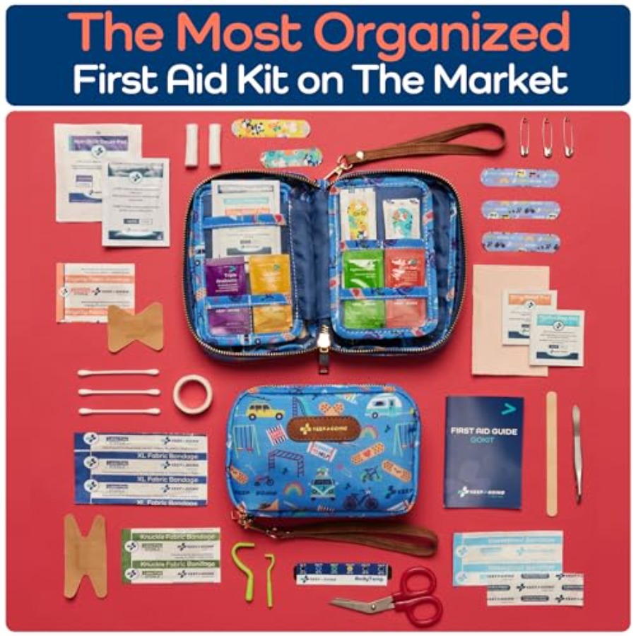 KeepGoing Travel First Aid Kit - đánh giá và giá Mini Backpack Purse