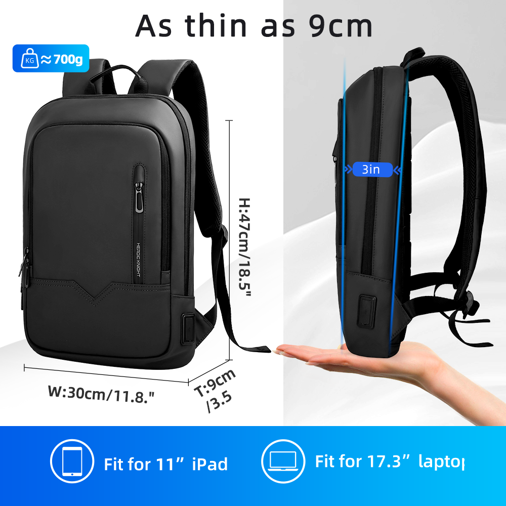 HK Slim Business Backpack for  - đánh giá và giá Laptop Backpack 15.6