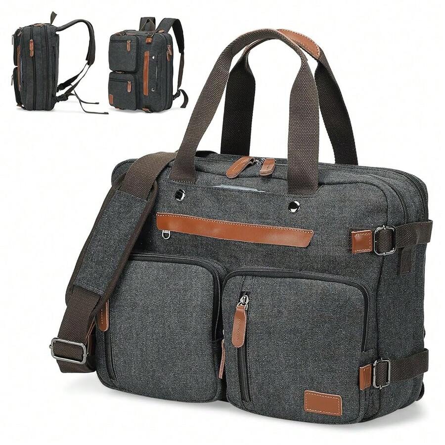 Canvas Laptop Backpack 3-In-1  - đánh giá và giá Canvas Backpack Casual