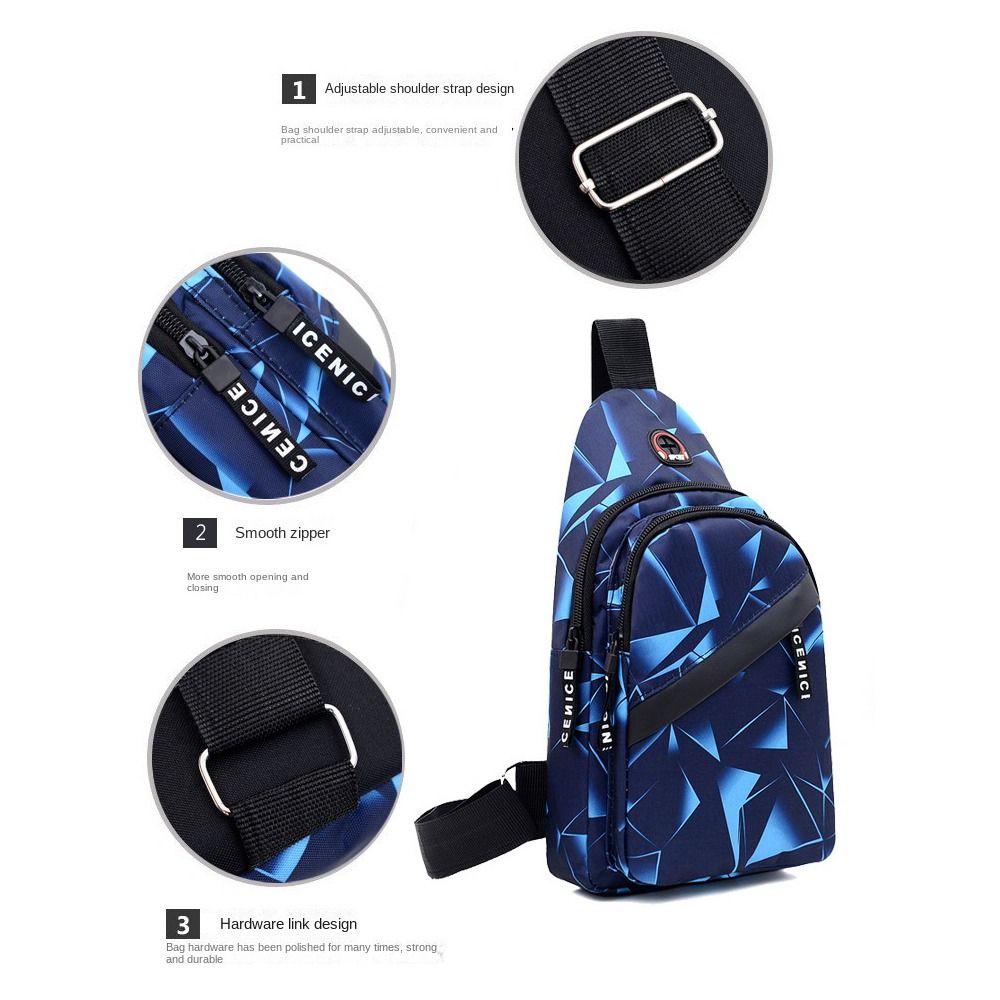 Fashion 2-Layer Chest bag Trav - đánh giá và giá Sling Backpack Shoulder