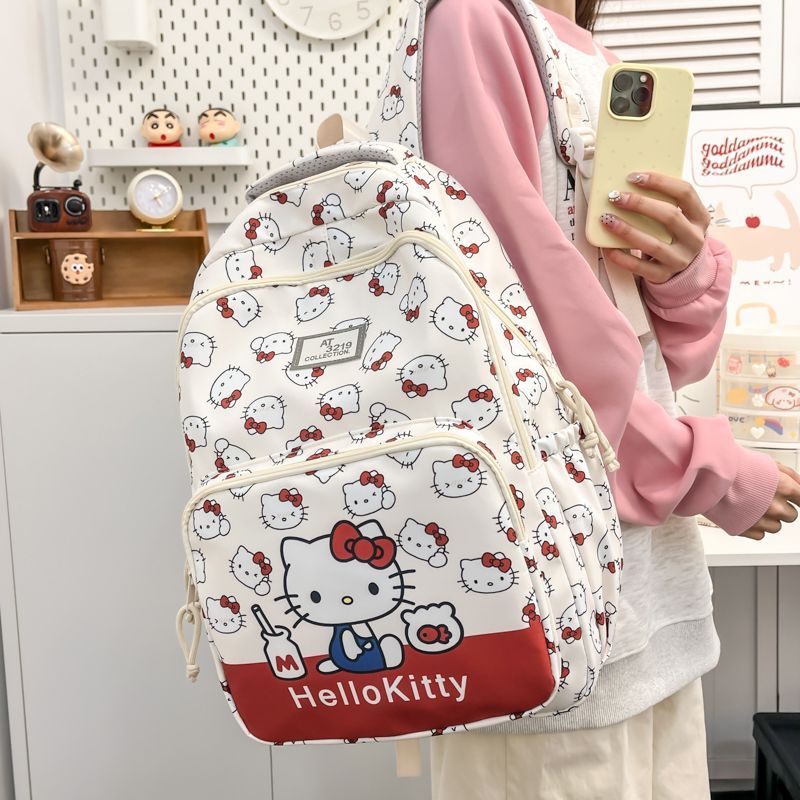 Cute Aesthetic Cartoon Backpac - đánh giá và giá School Backpack Teen
