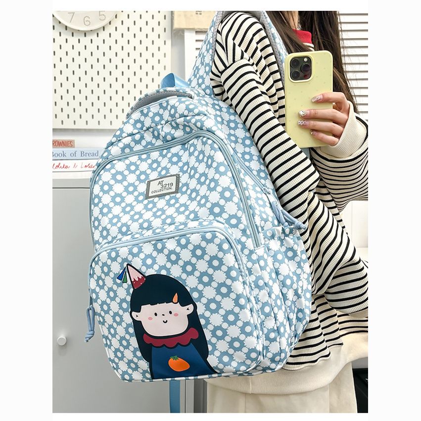 Cute Aesthetic Cartoon Backpac - đánh giá và giá School Backpack Teen