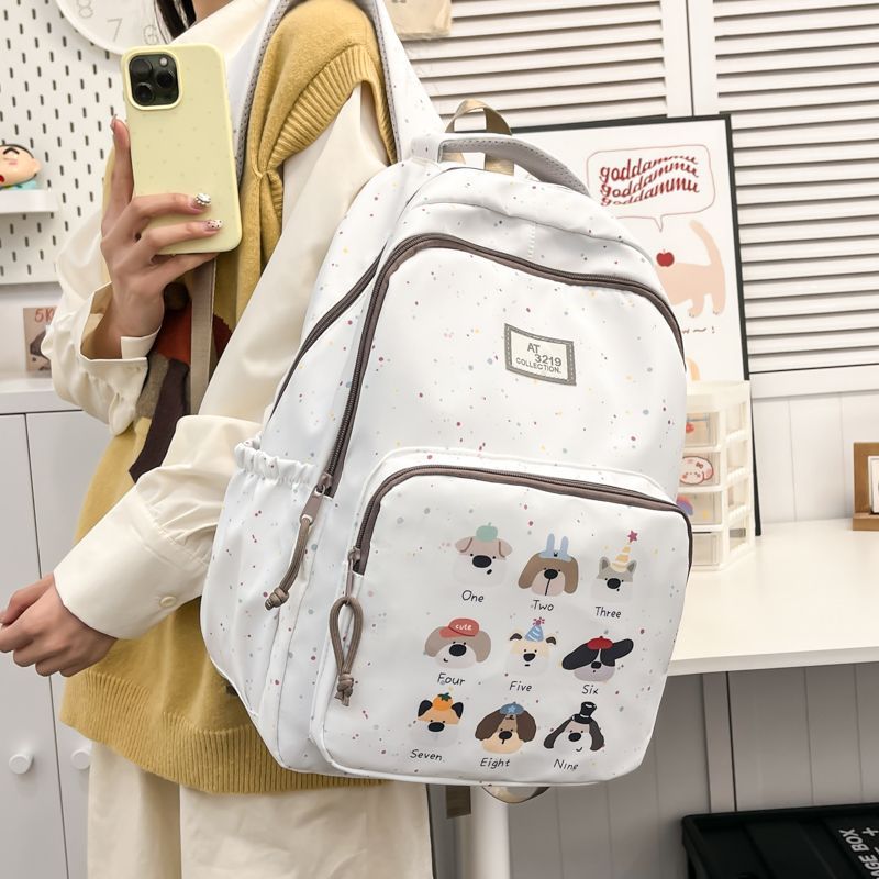 Cute Aesthetic Cartoon Backpac - đánh giá và giá School Backpack Teen