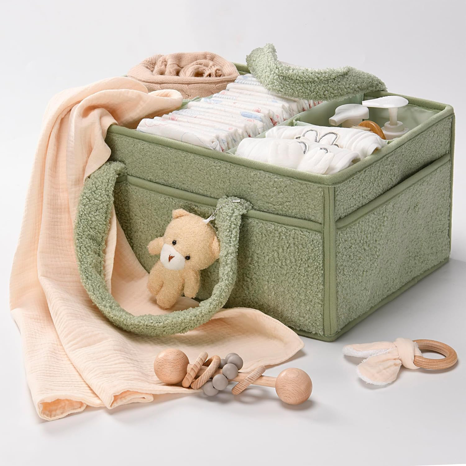Large-capacity travel mommy ba - đánh giá và giá Backpack Diaper Bag