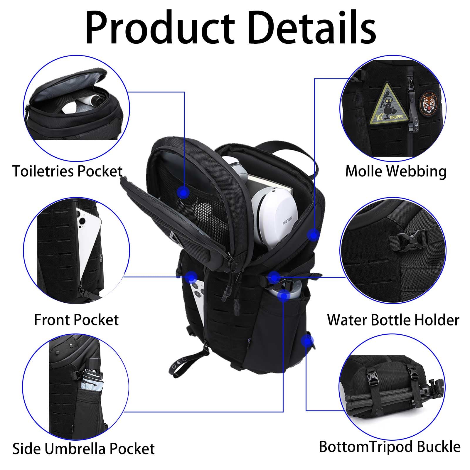 Anti Theft Sling Bag Shoulder  - đánh giá và giá Sling Backpack Shoulder