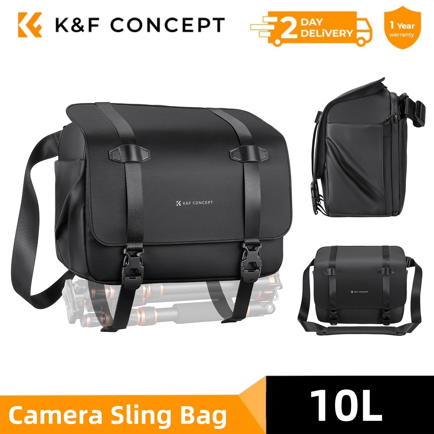 K&F CONCEPT 10L Camera Sling B - đánh giá và giá Sling Backpack Shoulder