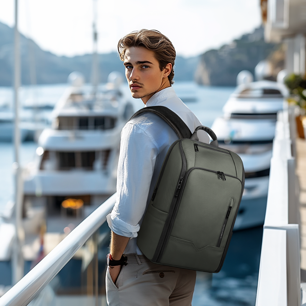 HK Business Men's Backpack 15. - đánh giá và giá Laptop Backpack 15.6