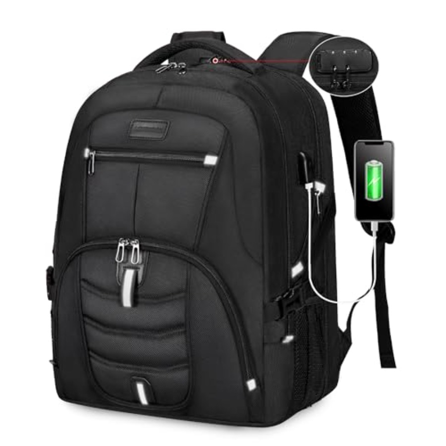 Travel Laptop Backpack Waterpr - đánh giá và giá Travel Backpack Anti Theft