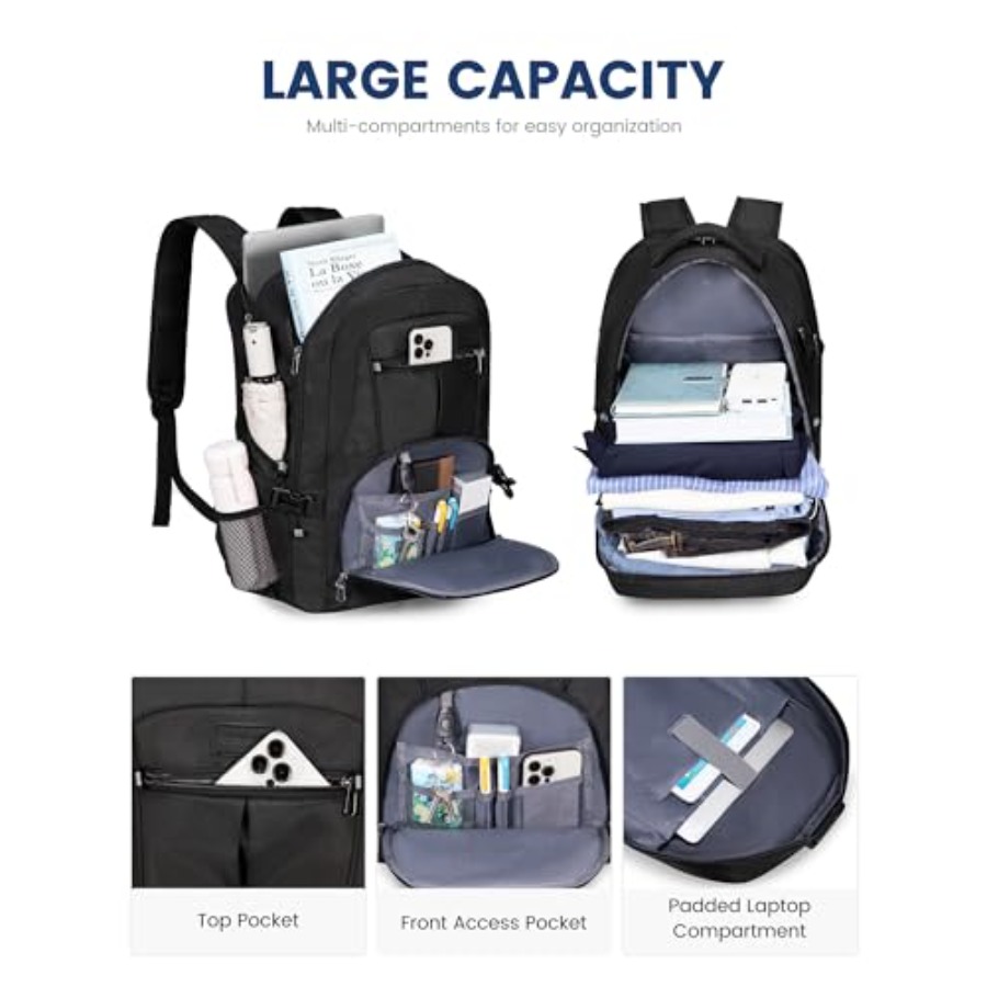 Travel Laptop Backpack Waterpr - đánh giá và giá Travel Backpack Anti Theft
