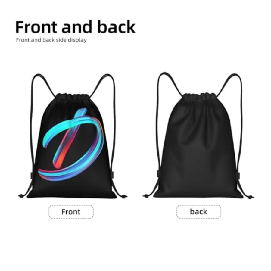 Drawstring Bags Initial Drawst - đánh giá và giá Drawstring Gym Bag